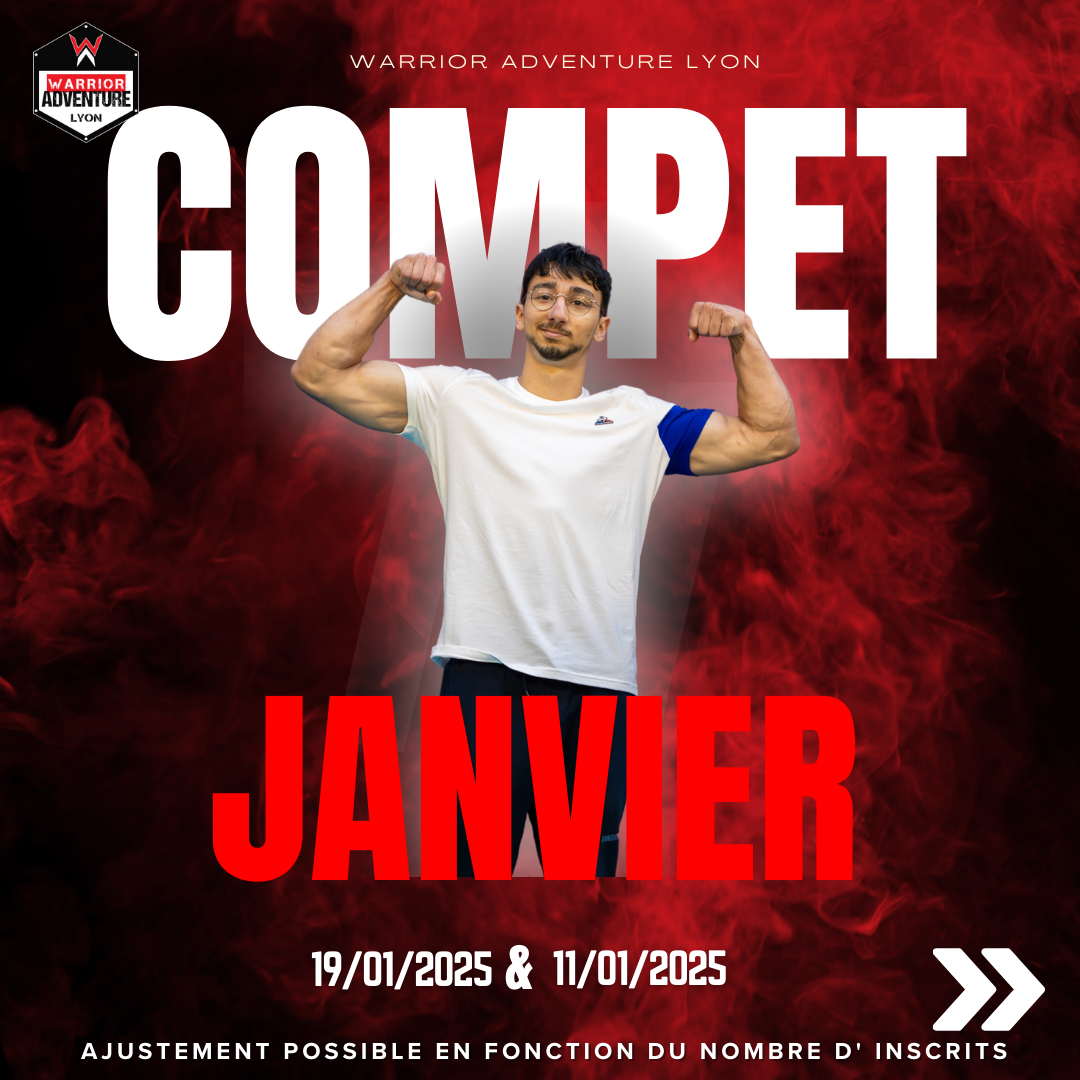 Compétition Ninja Warrior à Lyon : Rejoignez l'Aventure à Warrior Adventure Lyon