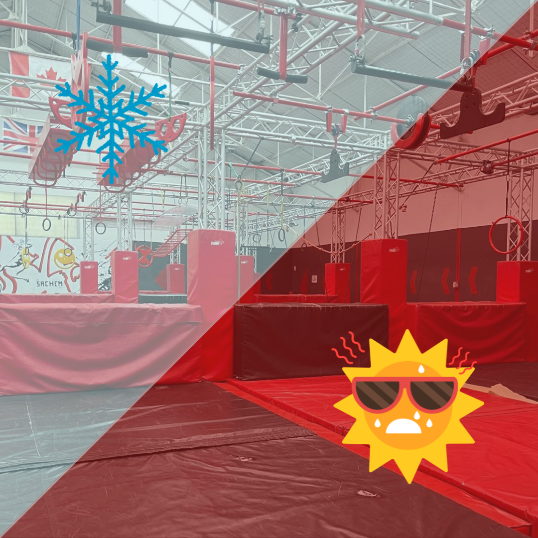 Warrior Adventure Lyon : Conseils pour s'adapter aux conditions climatiques de notre salle de Ninja