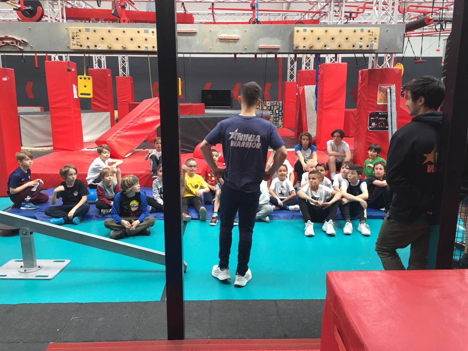 Stages Ninja de la Toussaint chez Warrior Adventure Lyon