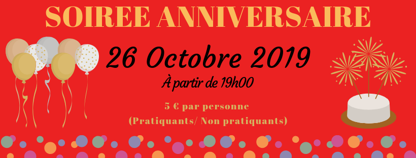 Soiree Speciale Anniversaire Venez Feter Les 1 An De Notre Structure Warrior Adventure