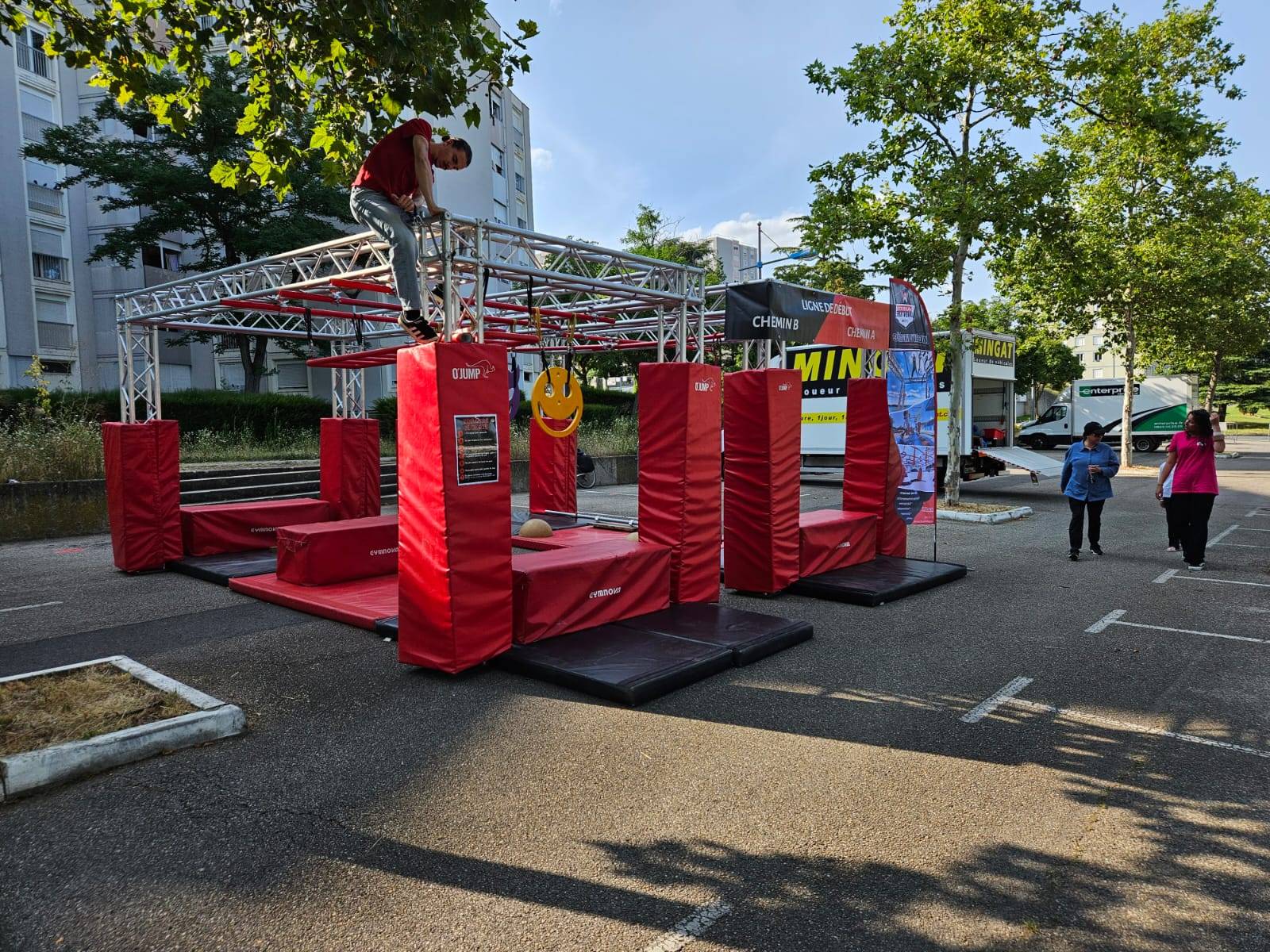 Une Expérience Ninja Unique avec Warrior Adventure Lyon et la MJC de Givors