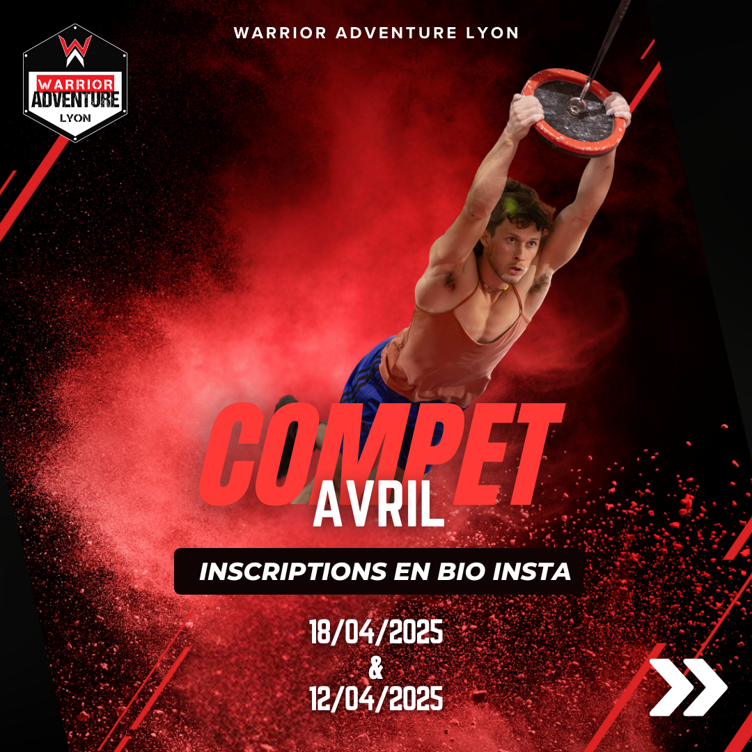 Warrior Adventure Lyon : Vivez l'Expérience Ninja Warrior à Villeurbanne !