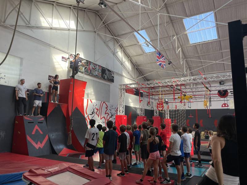 L' été avec les stars de ninja warrior à Lyon !