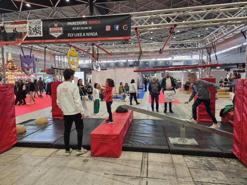 Warrior Adventure Lyon : Plongez dans l'univers Ninja à la Foire de Lyon 2024